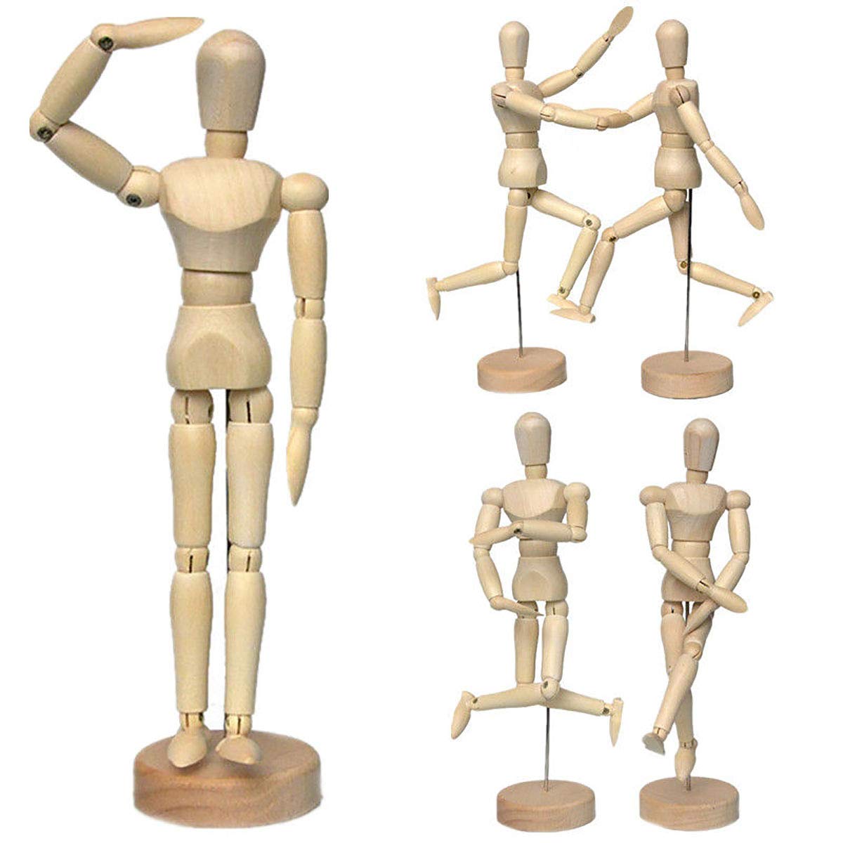 Artist Wooden Manikin Mannequin Sketching Lay Figure Drawing Model Aid  Human Figure Artist Draw Painting Model