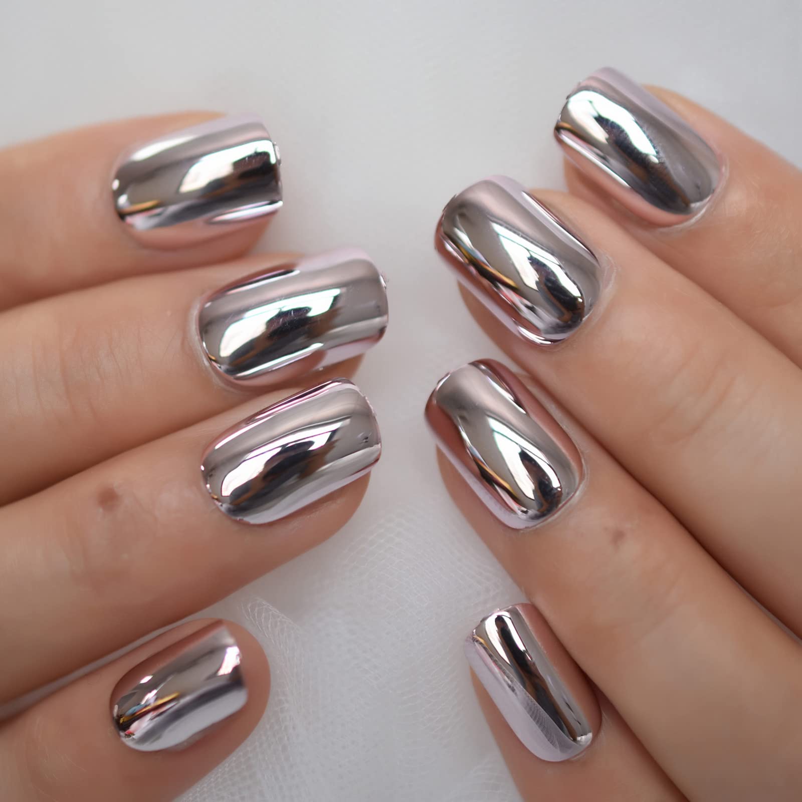 Get Salon-Quality Chrome Nails at Home