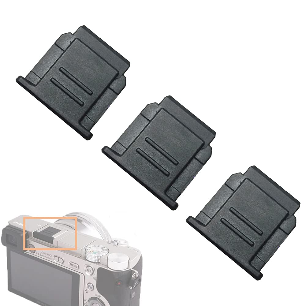 Cache Griffe (Hot Shoe Cover) Pour Appareils Photo Sony - Lot De 3, Compatible A6000, A7, A9, RX, Etc.