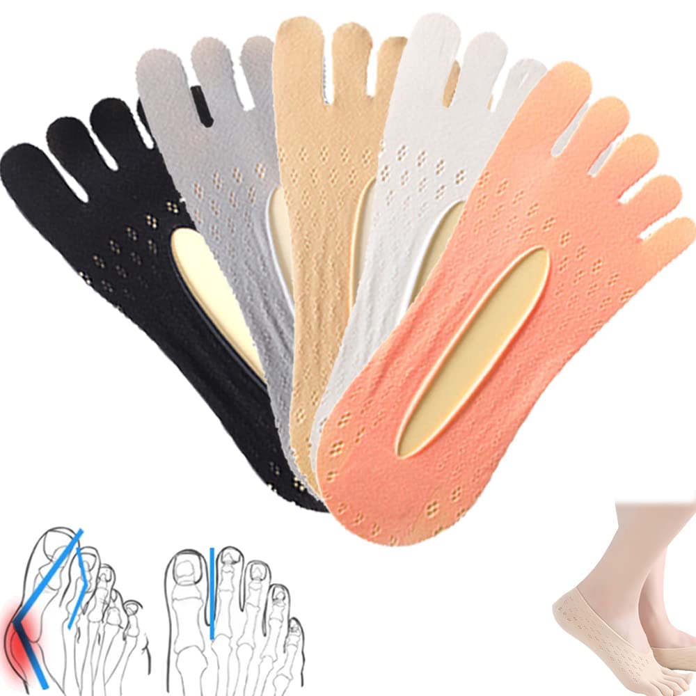 5/10Pair Projoint Antibunions Health Sock - Sock Align Toe Socks for Bunion  - Sockalign Bunion Socks - Orthotoe Compression Socks Five Finger Socks (5  Pairs)