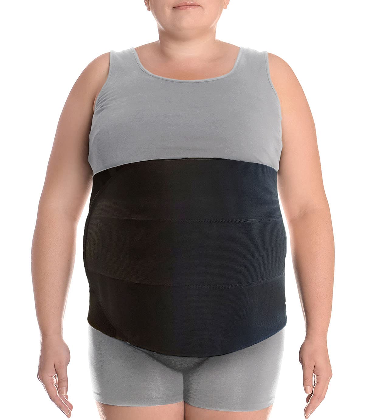 Wide Abdominal Binder Belly Wrap – Plus Size Postpartum Tummy Tuck