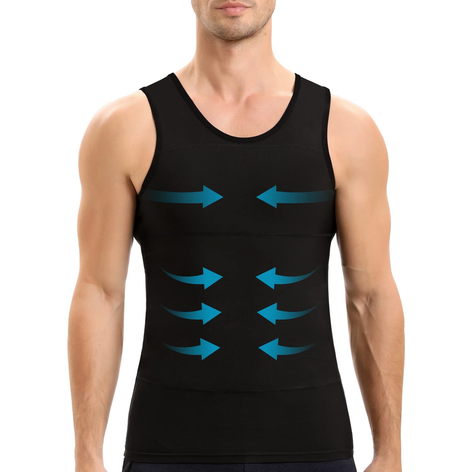 A++ Slimming Tank Top Mens Elastic, Tight, And Slimming Sports