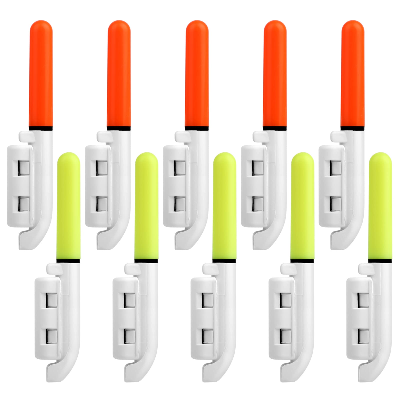 TSV 8 PCS Fishing Glow Sticks, LED Glow Sticks for Fishing, LED