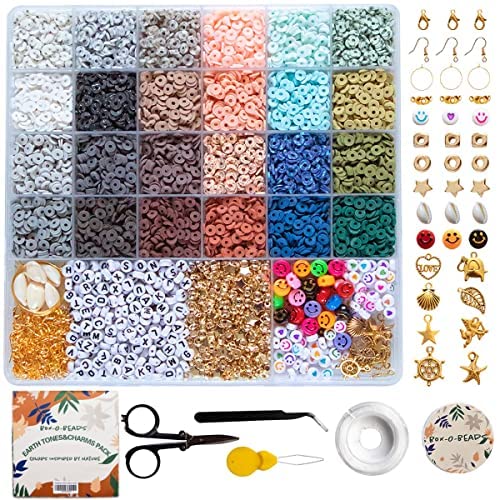 Bracelet Making Kit Bead Kit, Bead for Bracelet, 6000 Beads, Kids Crafts,  DIY Craft for Kids, Gift for Kids 