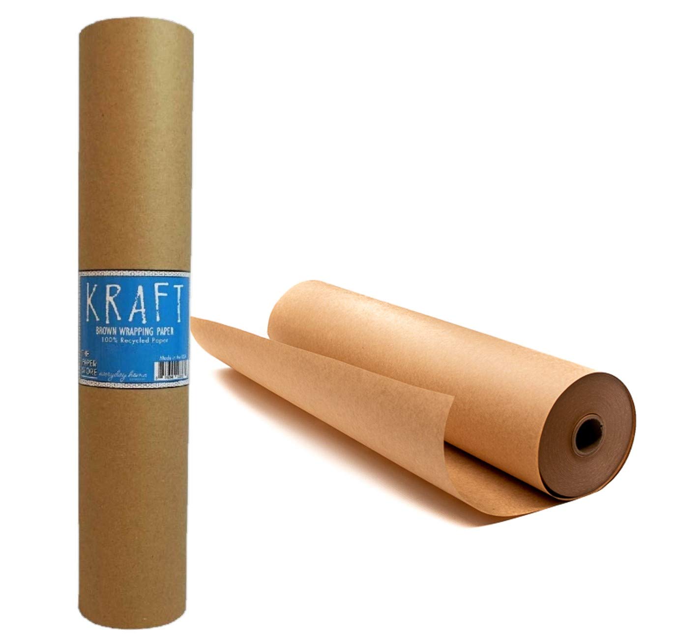 Kraft Brown Paper Roll 30 x 2 400 (200 ft) 100% Recyclable Craft
