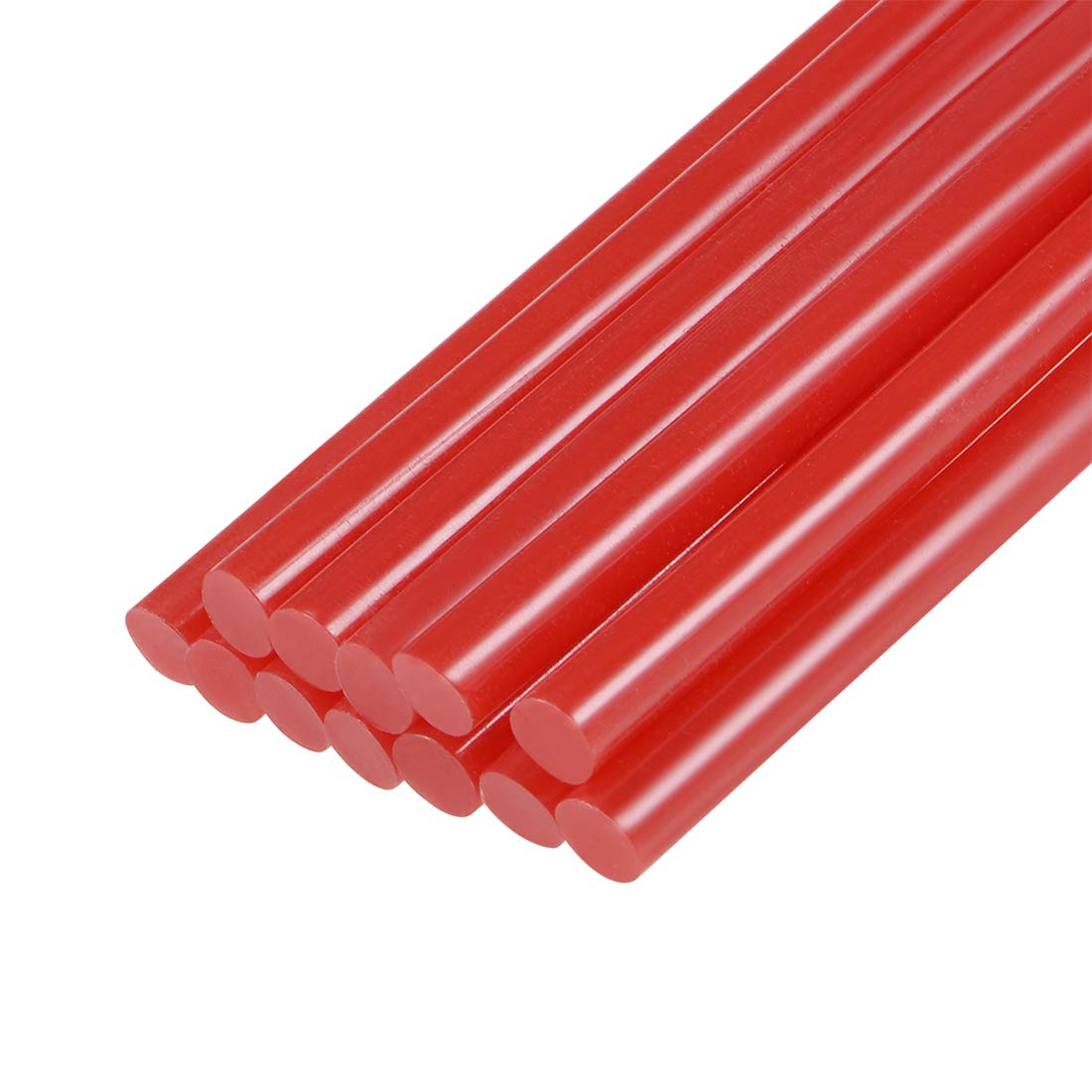 uxcell Mini Hot Glue Sticks for Glue Gun 0.27-inch x 4-inch Red 12pcs