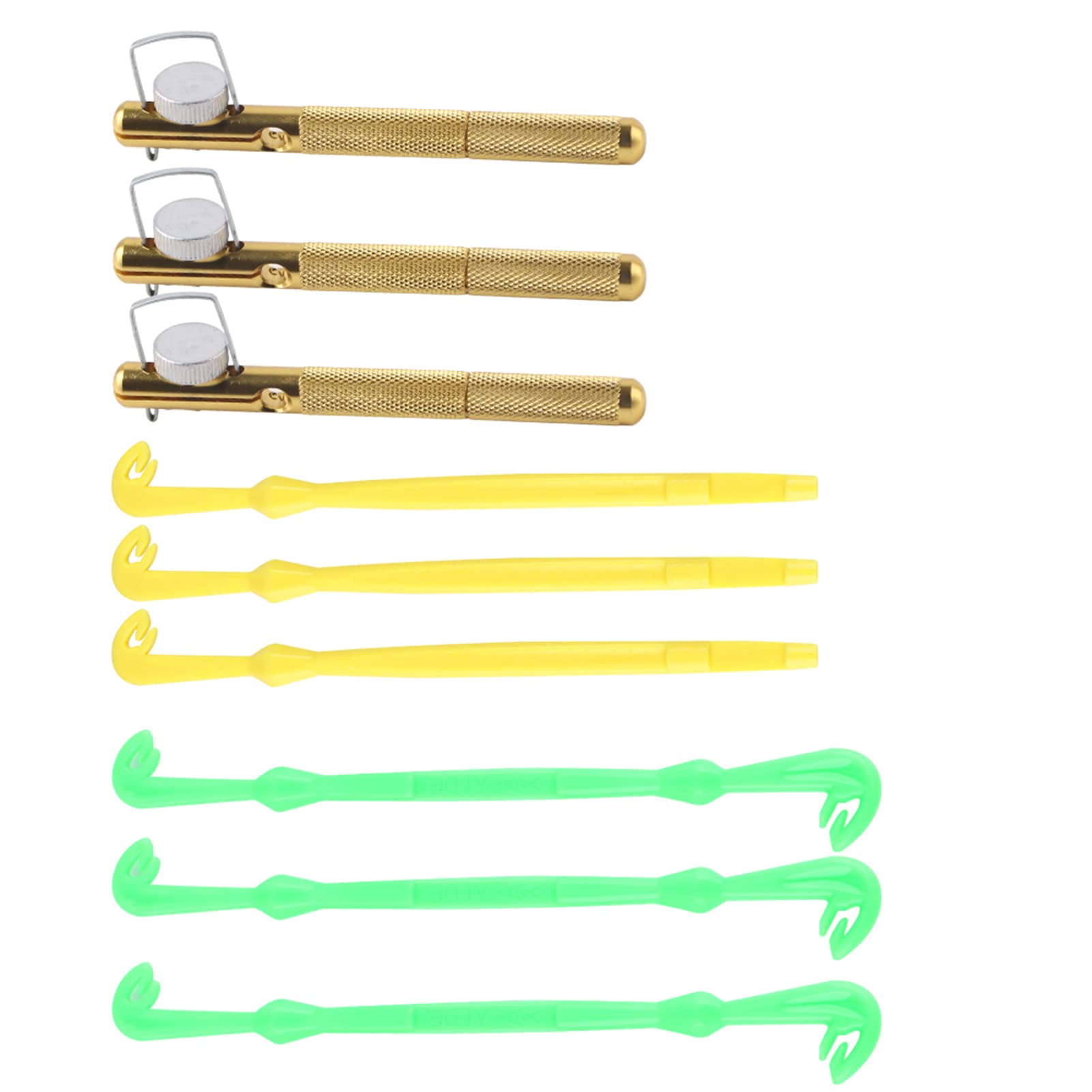 Fishing Knot Tying Tool & Hook Remover Set, 3PCS Multicolor Fishing Hook  Disgorger Dehooker&Loop Tying Tool