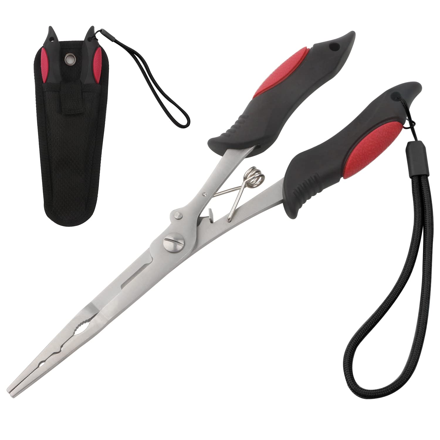 Hikary Long Nose Fishing Pliers,Ice Fishing Gear,Stainless Steel