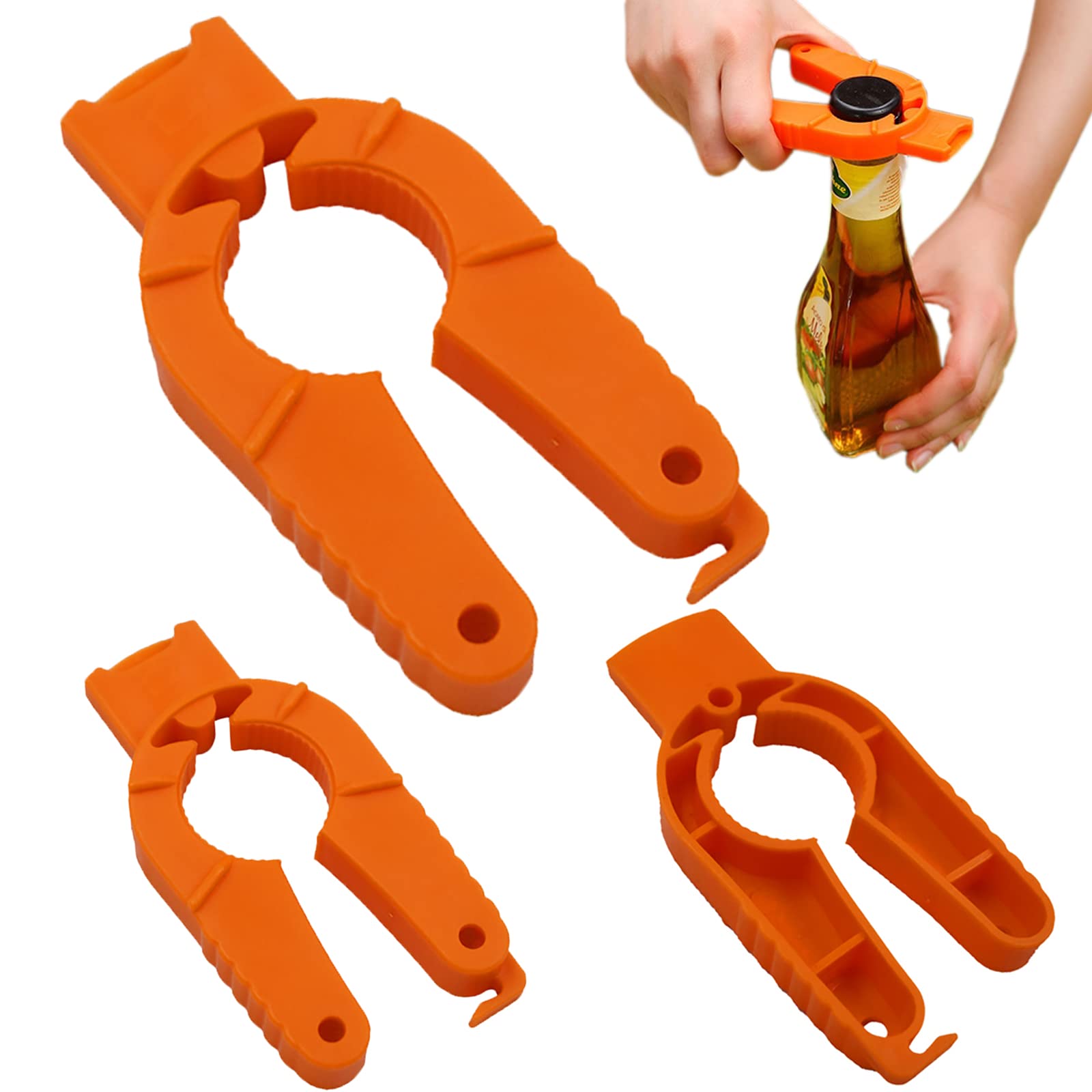 3-Pack WATER BOTTLE Opener ERGO OPENER