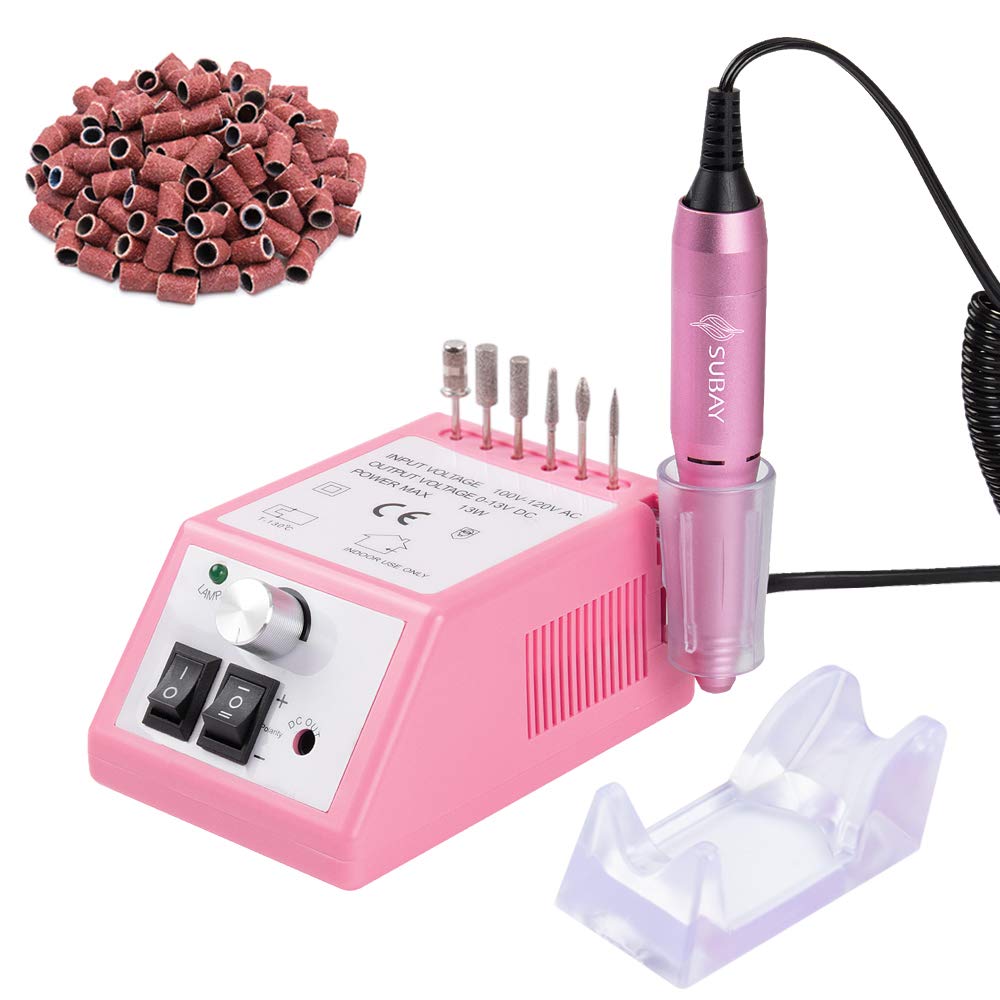 Dartwood Electric Nail Drill Tool Set - Portable Nail Salon Polish  Organizer Acrylic Nail Kit - 20,000 Rpm (Pink) | Hawthorn Mall