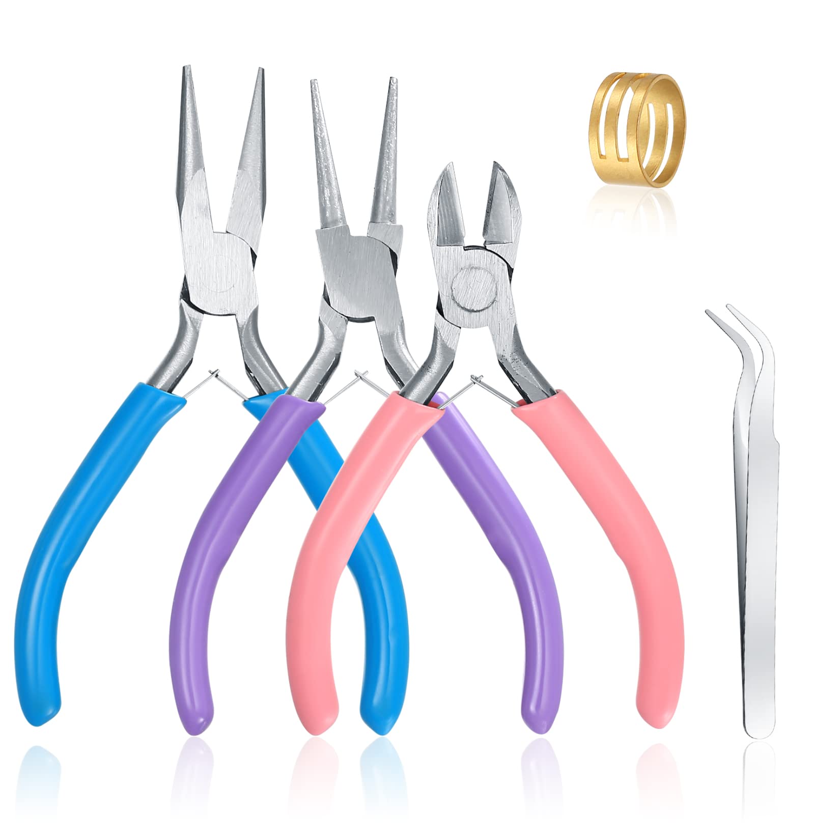 3pcs Pliers For Jewelry Making, Jewelry Pliers Set Including