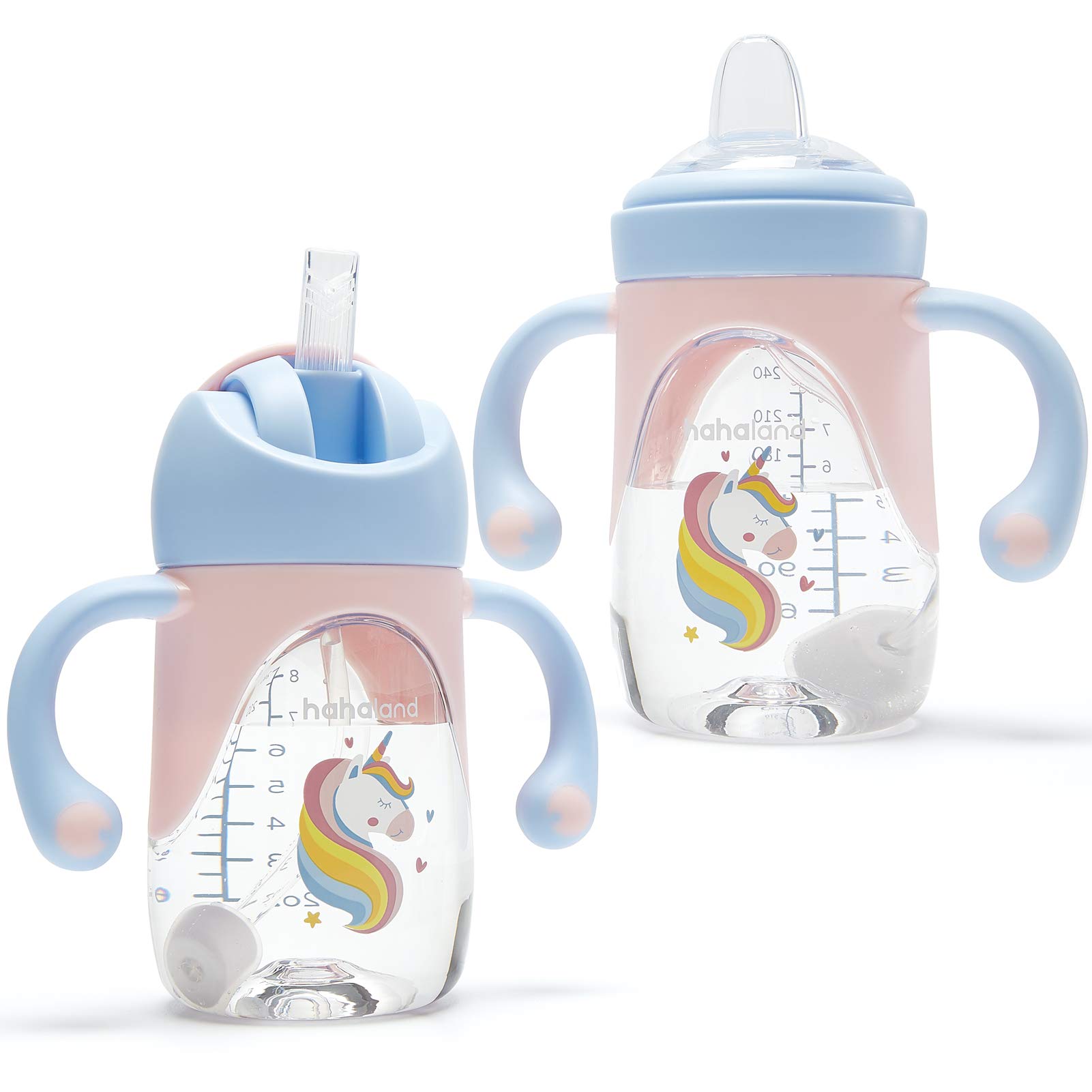 Obani baby learning drinking cup ppsu bottle baby direct drinking sippy cup  6 months 1 year old 2 to 3 years old and above