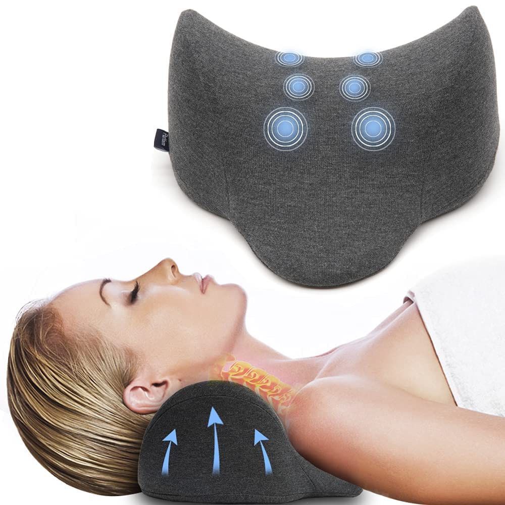 OMANZA Neck and Shoulder Relaxer, Cervical Traction Device for