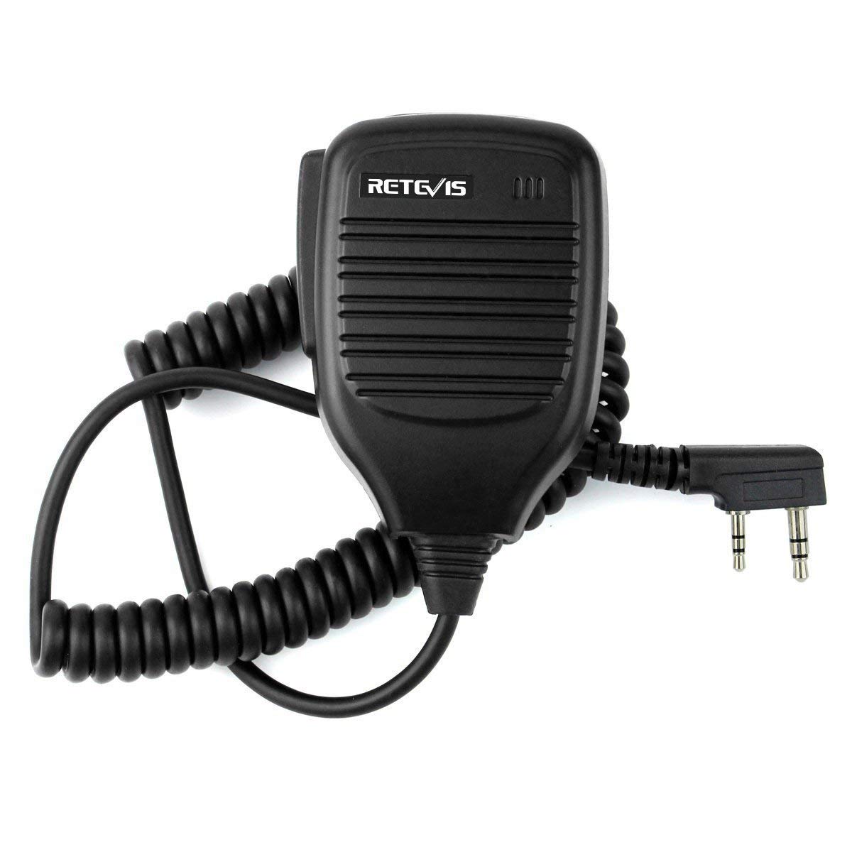  HYS Auricular de radio de 2 vías con PTT/Mic, auricular Walkie  Talkie tipo D de 2 pines con micrófono giratorio para radios  bidireccionales Baofeng 888S UV-5R UV-82 Retevis H-777 RT21 RT22