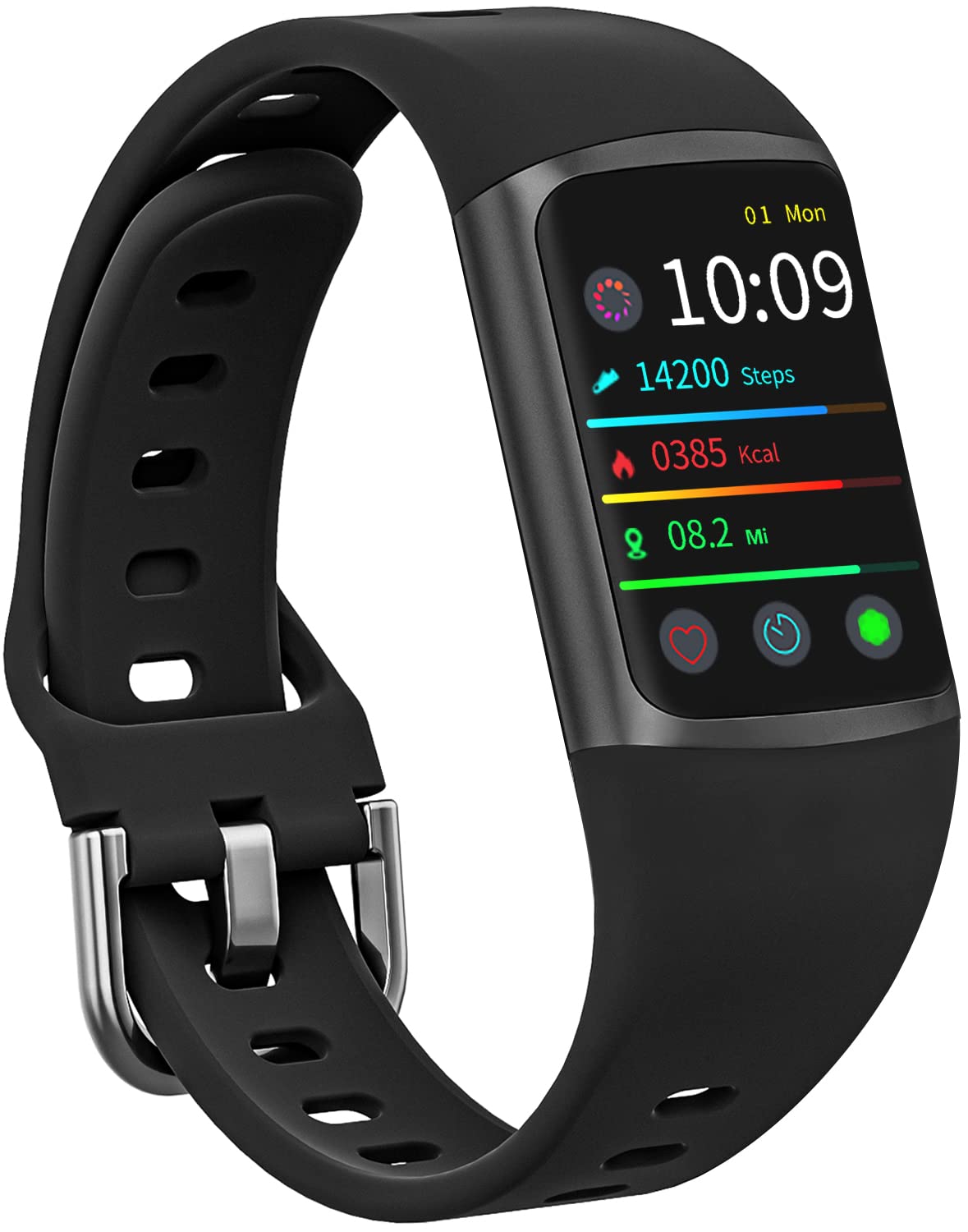 Vivo Blackgarmin Vivomove Hr Classic Heart Rate Monitor Watch - Waterproof  Fitness Tracker