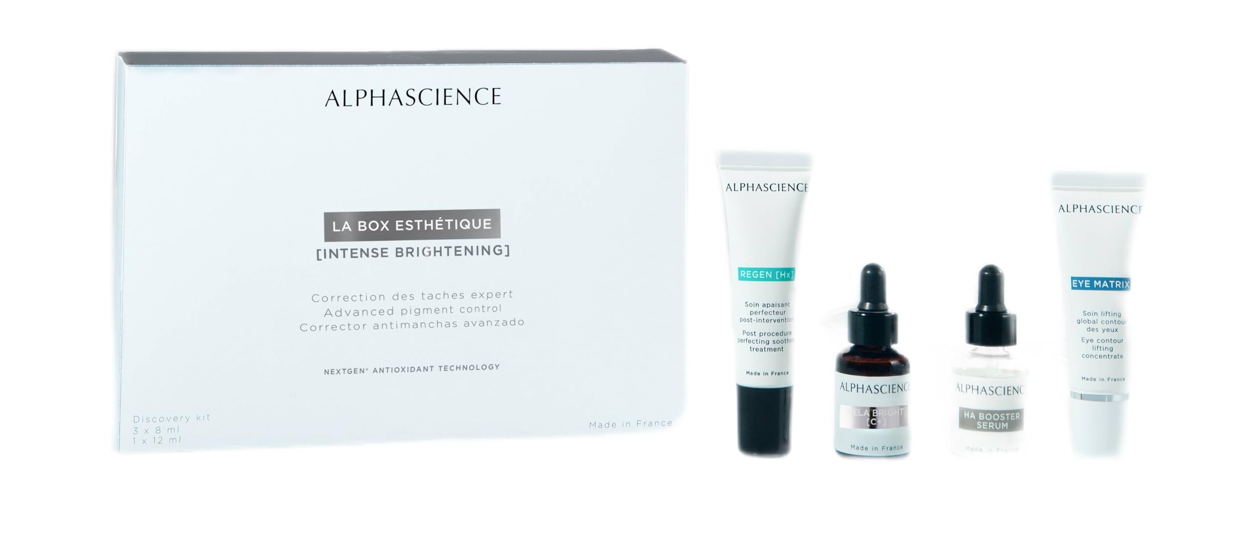 ALPHASCIENCE La Box Esthetique Discovery Kit - Intense