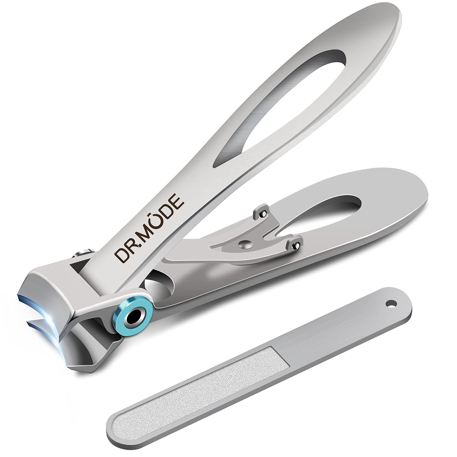 Nail Clippers for Thick Nails,Toenail Clippers for Ingrown  Nails,Fingernail Clipper,Toe Nails Cutter,Curved Handle- Good Looking  Silver : Beauty & Personal Care