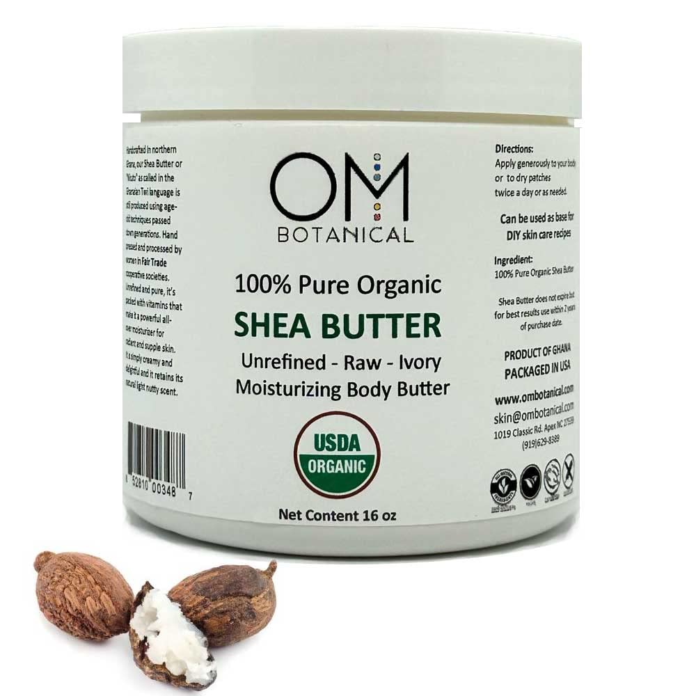 100% Pure African Shea Butter, 16 oz - For Moisturizing Dry Skin, DIY Body  Butters