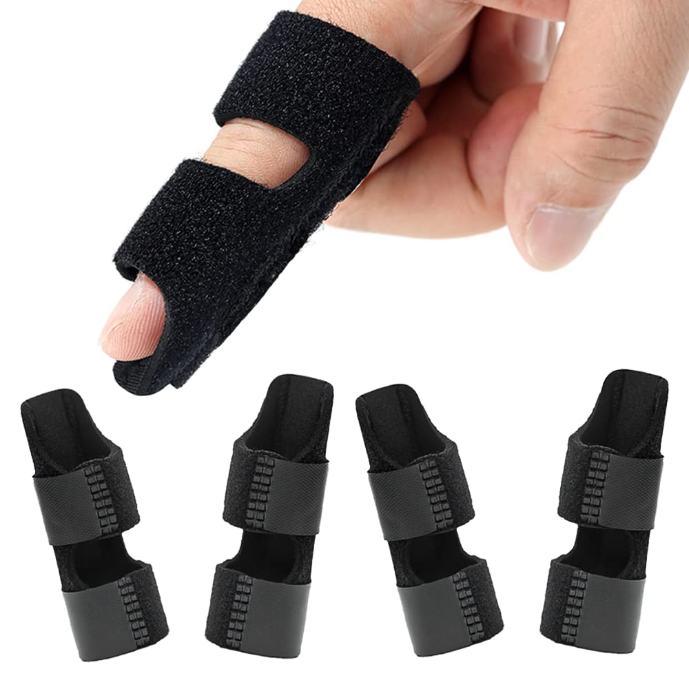 4 Pcs Trigger Finger Splints,Finger Brace,Finger Knuckle