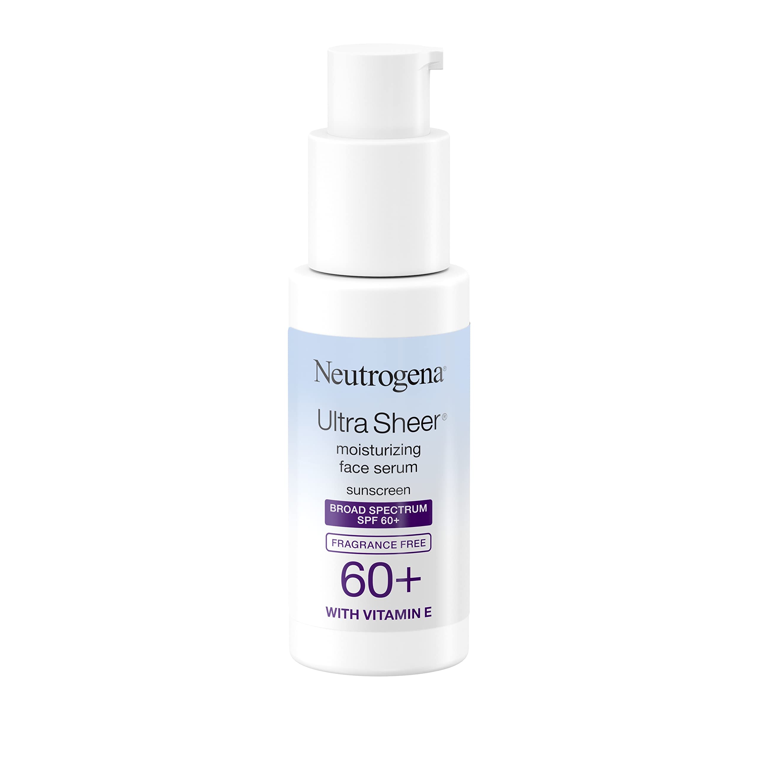 Neutrogena Ultra Sheer Moisturizing Face Serum with Vitamin E