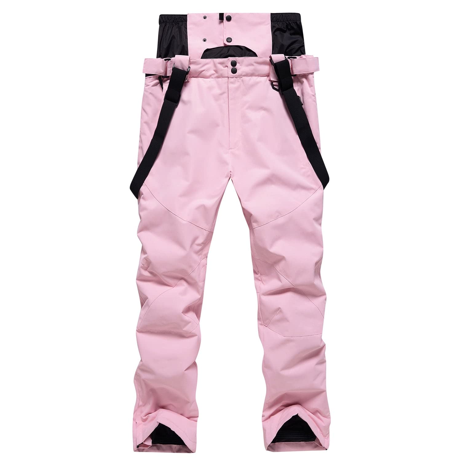 Women's Snow Pants Waterproof Insulated,Ski Pants with Detachable  Suspenders for Skiing,Snowboarding,Snowmobiling