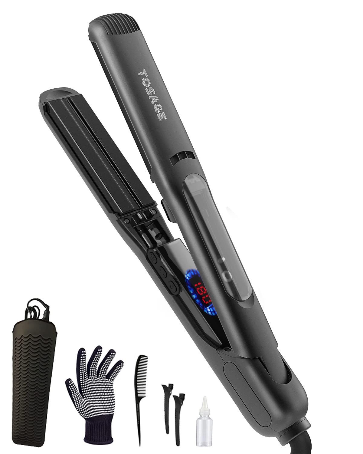 Ceramic hair straighteners with steam фото 27