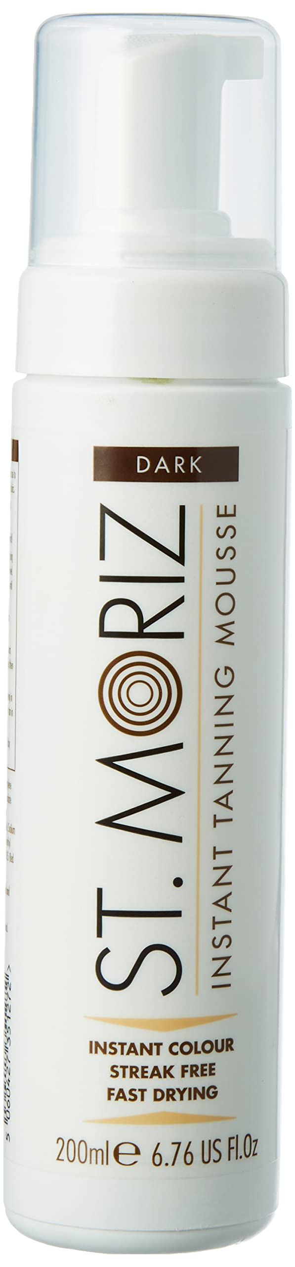 St Moriz Self Tan Range Instant Self Tanning Mousse Dark 6.76oz (200ml)