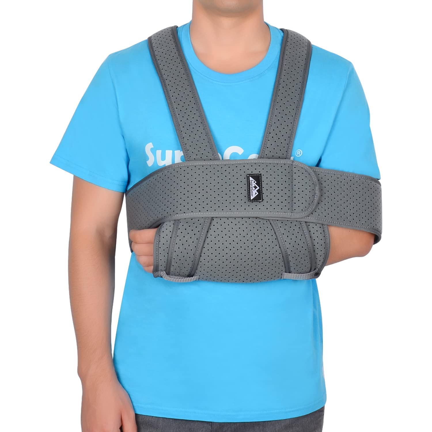supregear Arm Sling Shoulder Immobilizer Adjustable Comfortable Shoulder  Arm Immobilizer Sling Swathe Breathable Shoulder Support Brace