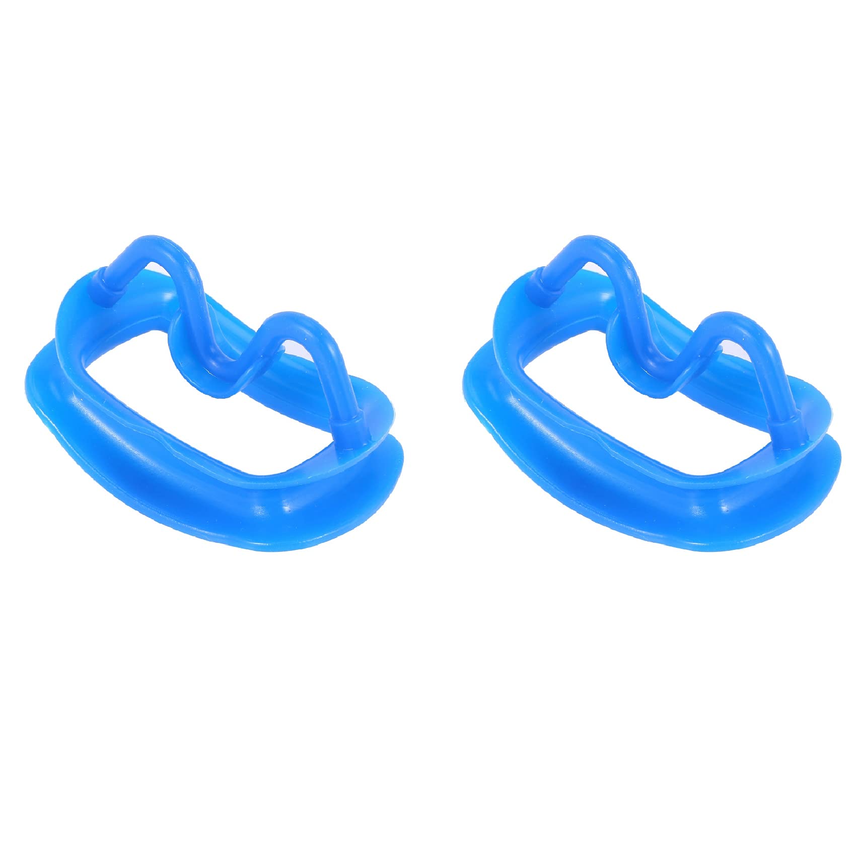 GROCKSTR 2X Blue Dental Retractor - Soft Silicone Intraoral Jaws Opener ...