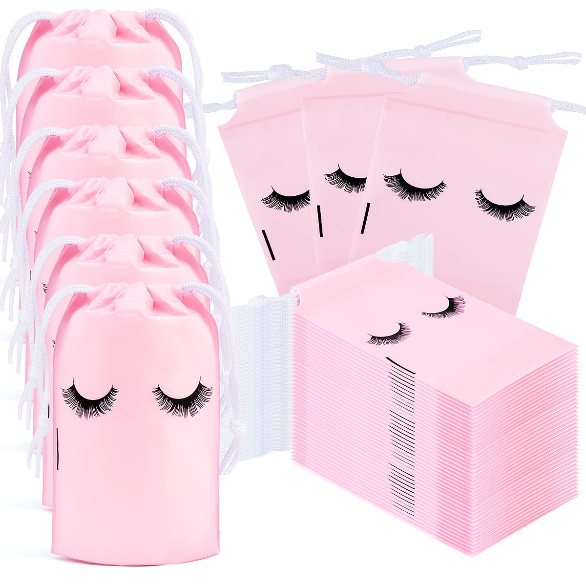 Pink Gift Bags Business, Pink Plastic Packaging Bag