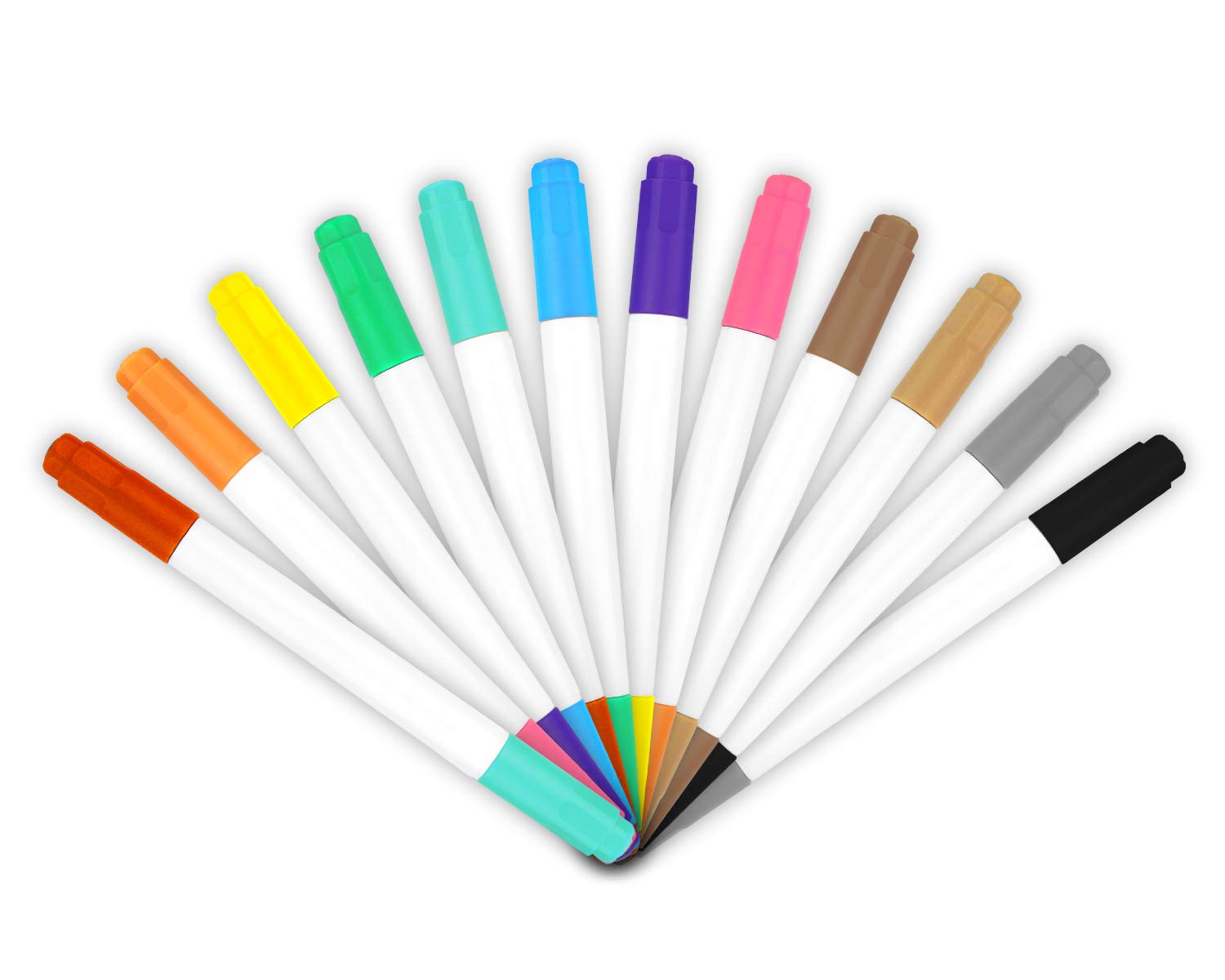 Zuixua Neon Color Gel Pens Pack of 24 colors - Nib Size: 1 mm