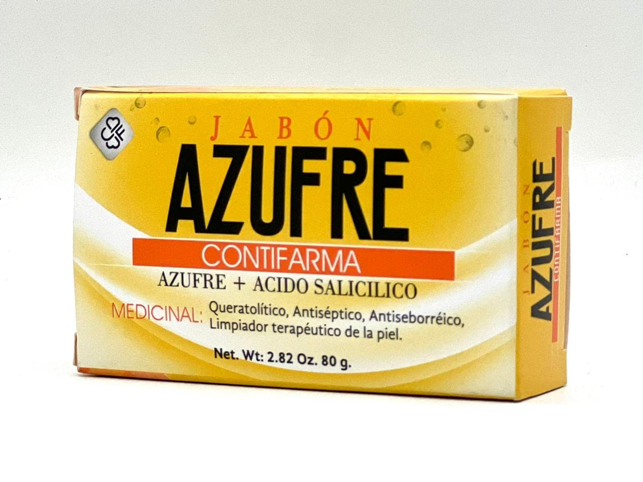 AZUFRE + ACIDO SALICILICO, jabón, tratamiento para el acné, jabón de  azufre, para acné, con ácido salicílico, paquete de 1