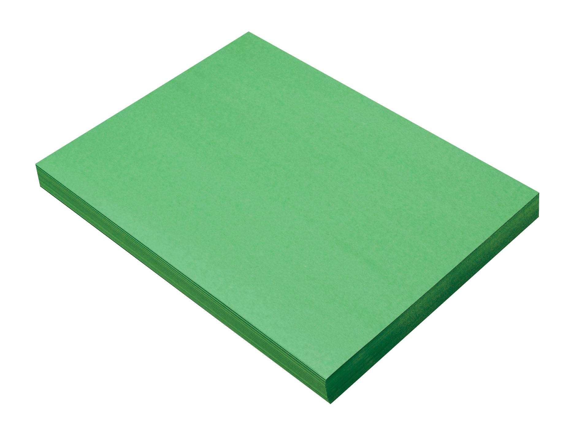 Prang (Formerly SunWorks) Construction Paper Holiday Green 9 x 12 100 Sheets