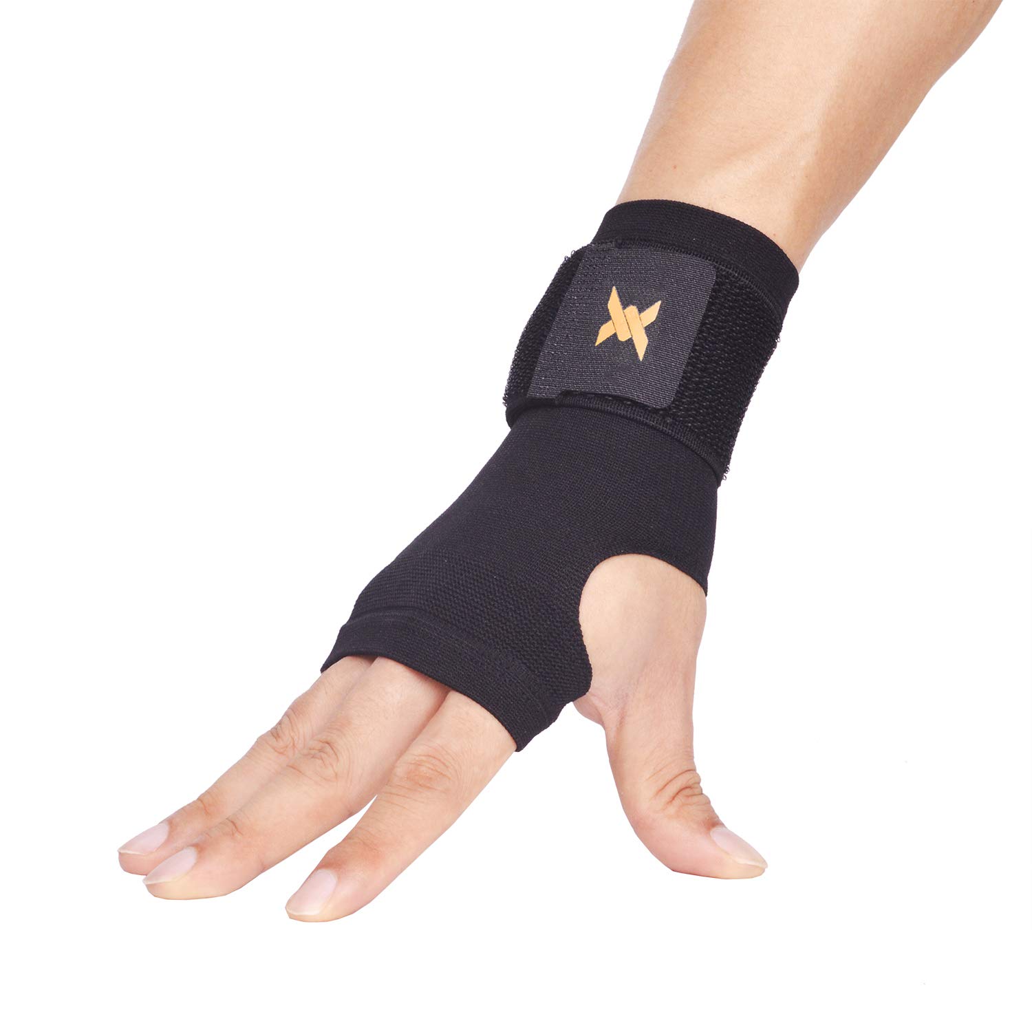 THX4COPPER Wrist Support -Copper Infused Compression Adjustable Wrist Brace  Sleeve-Relief for Carpal Tunnel RSI Tendonitis Arthritis Wrist Sprains and  Fatigue-Ultra Thin Small (Pack of 1)