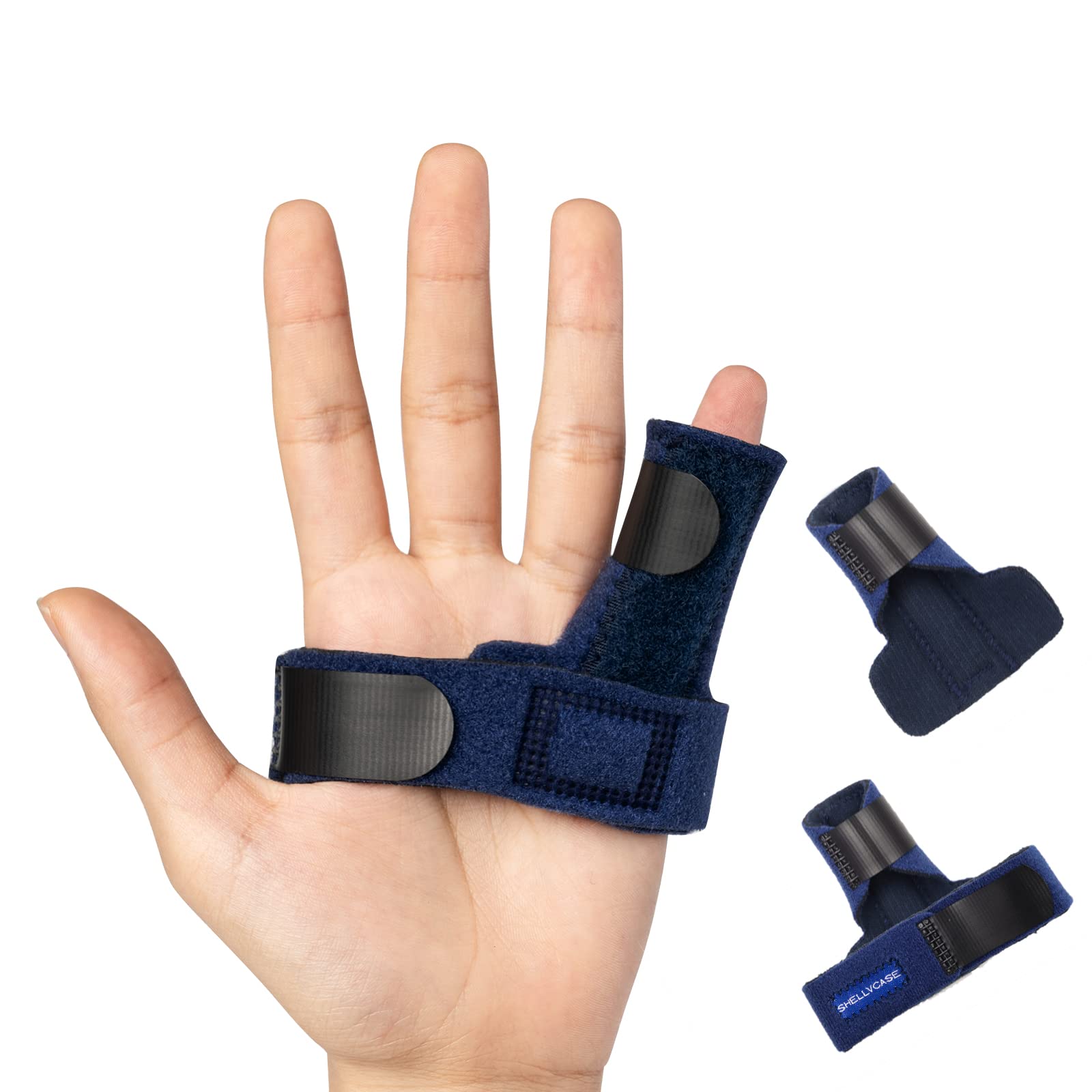 Trigger Finger SplintAdjustable Finger Support Brace Bonus Fastening ...