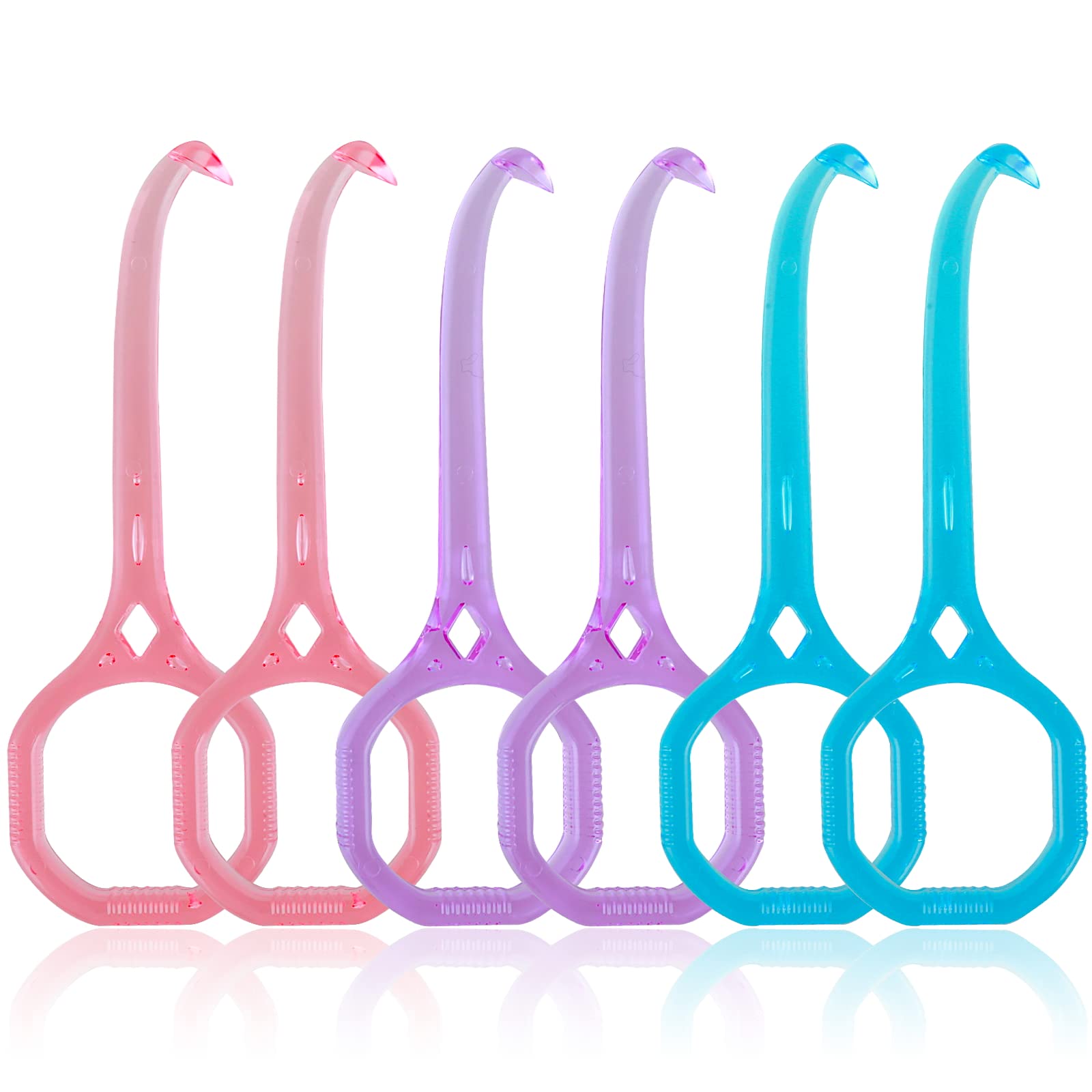 TIESOME Aligner Removal Tool 6Pcs Invisible Tooth Removal Aligner Tool Kits  Chewies and Removal Aligner Tooth Hook Oral Corrector Retainer for  Invisible Braces Tooth Oral Care (Transparent Rhombus)