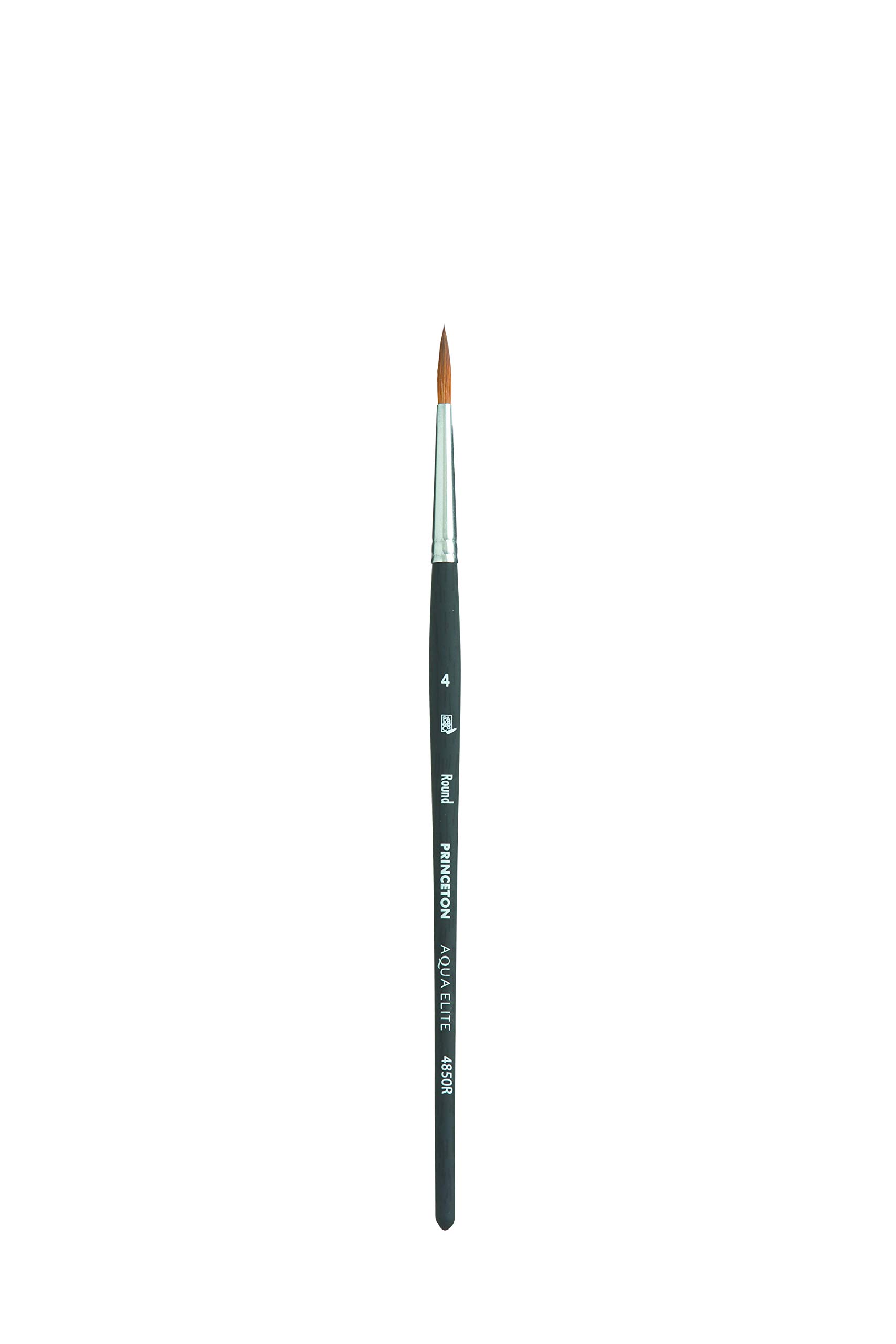  Princeton Aqua Elite, Series 4850, Synthetic Kolinsky  Watercolor Paint Brush,Round, 10 : Arts, Crafts & Sewing