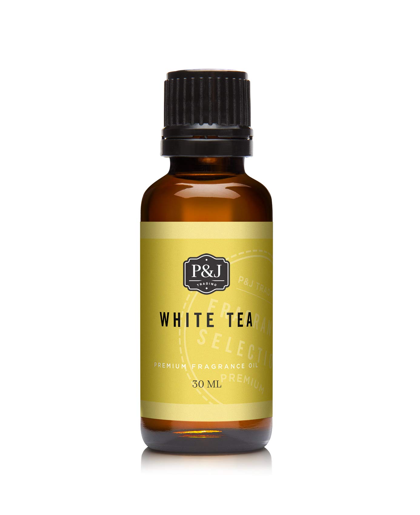 P&J Fragrance Oil  White Tea Oil 30ml - Candle Scents for Candle Making Freshie  Scents Soap Making Supplies Diffuser Oil Scents White Tea 1 Fl Oz (Pack of  1)
