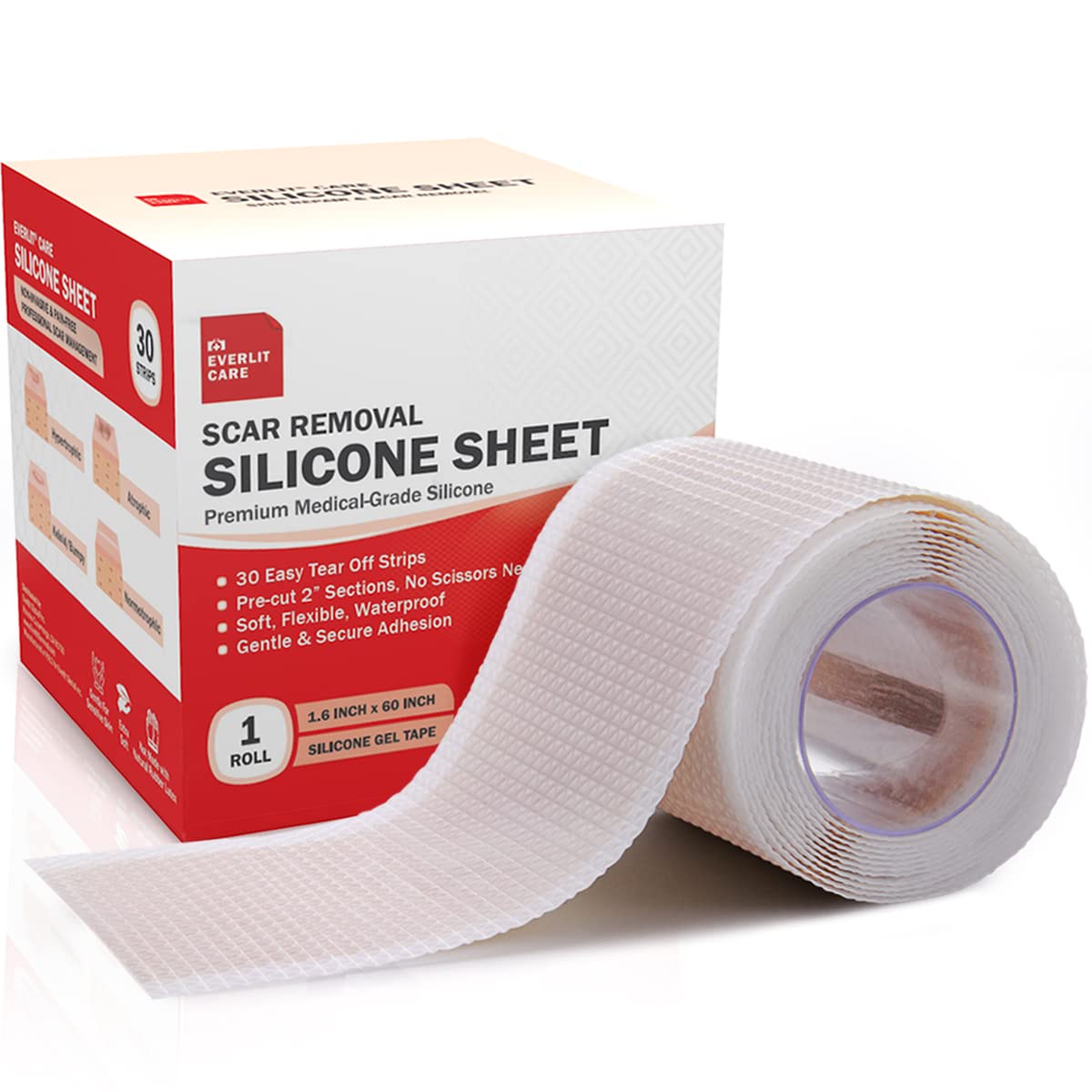Medical Silicone Tape, Gentle Tape for Skin