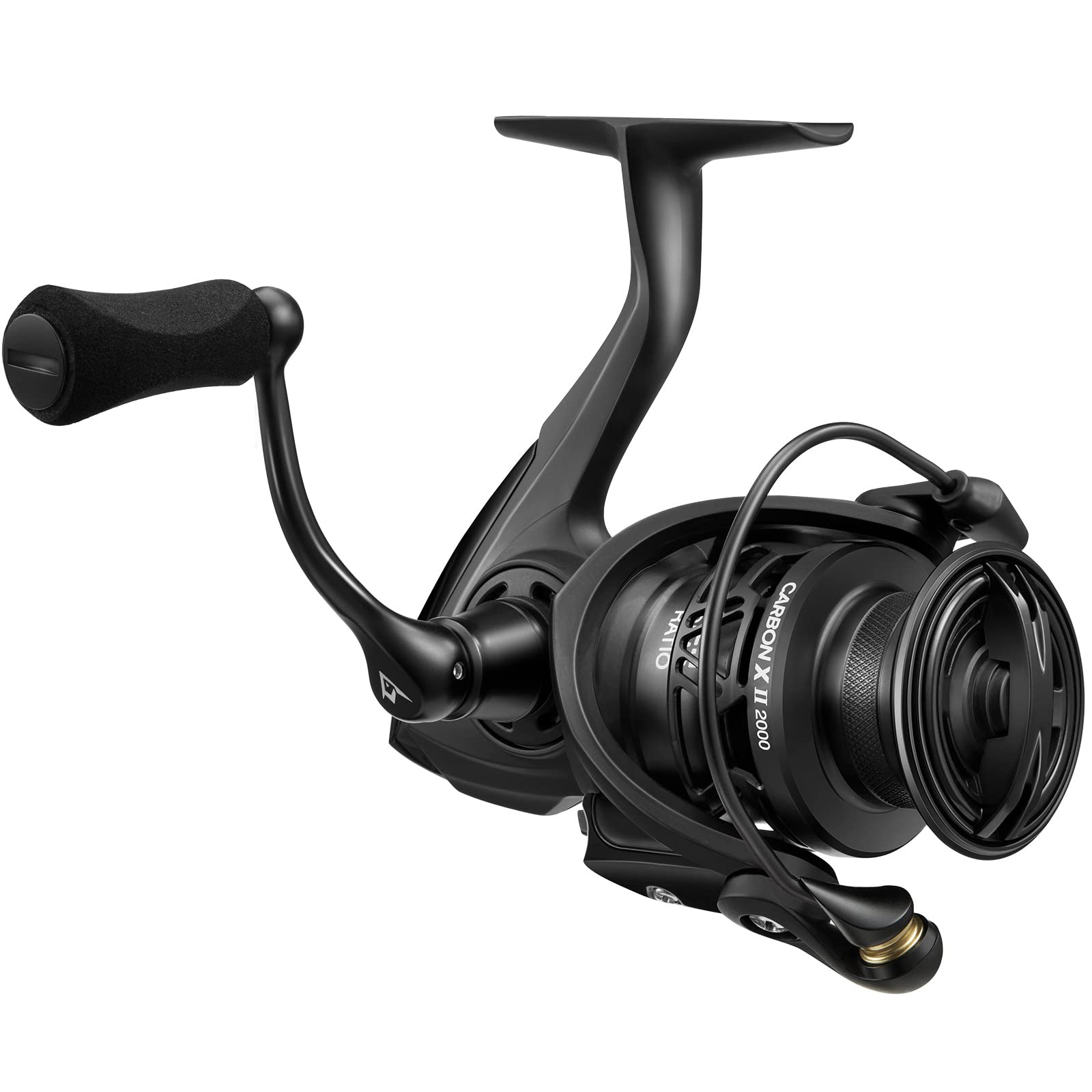 Piscifun Carbon X II Spinning Reels, Light to 5.5oz, Upgrade Carbon Frame  Rotor, 22LBs Max Drag, 10+1 Shielded BB, 6.2:1/5.2:1, Smooth Powerful  Freshwater Saltwater Spinning Fishing Reel 2000