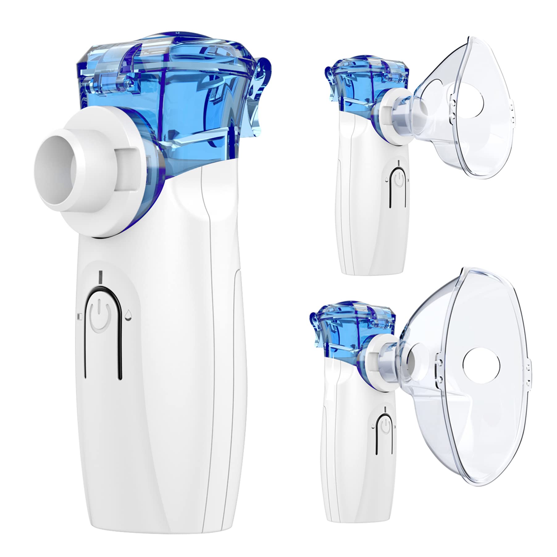 thumbnail image 2 of Portable Mini Handheld Mesh Nebulizer Machine/ Ultrasonic Steam Inhaler Nebulizer Machine For Child Adults Nebulization Smart Usb Connector I359604358 2 of 11