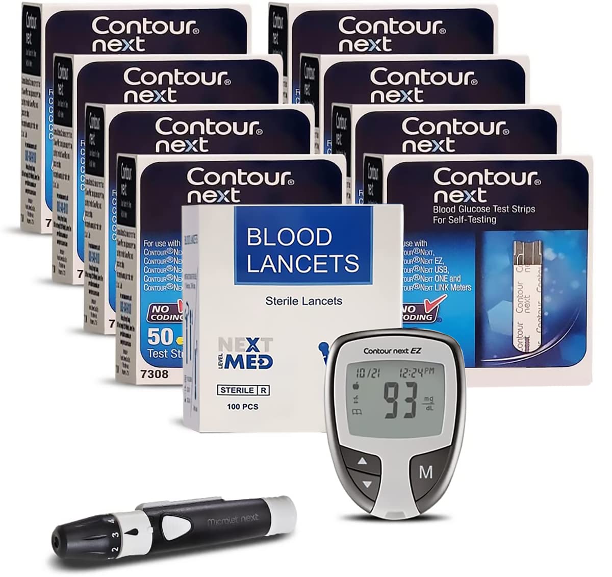 Contour Next Blood Glucose Monitoring System - 1 each 