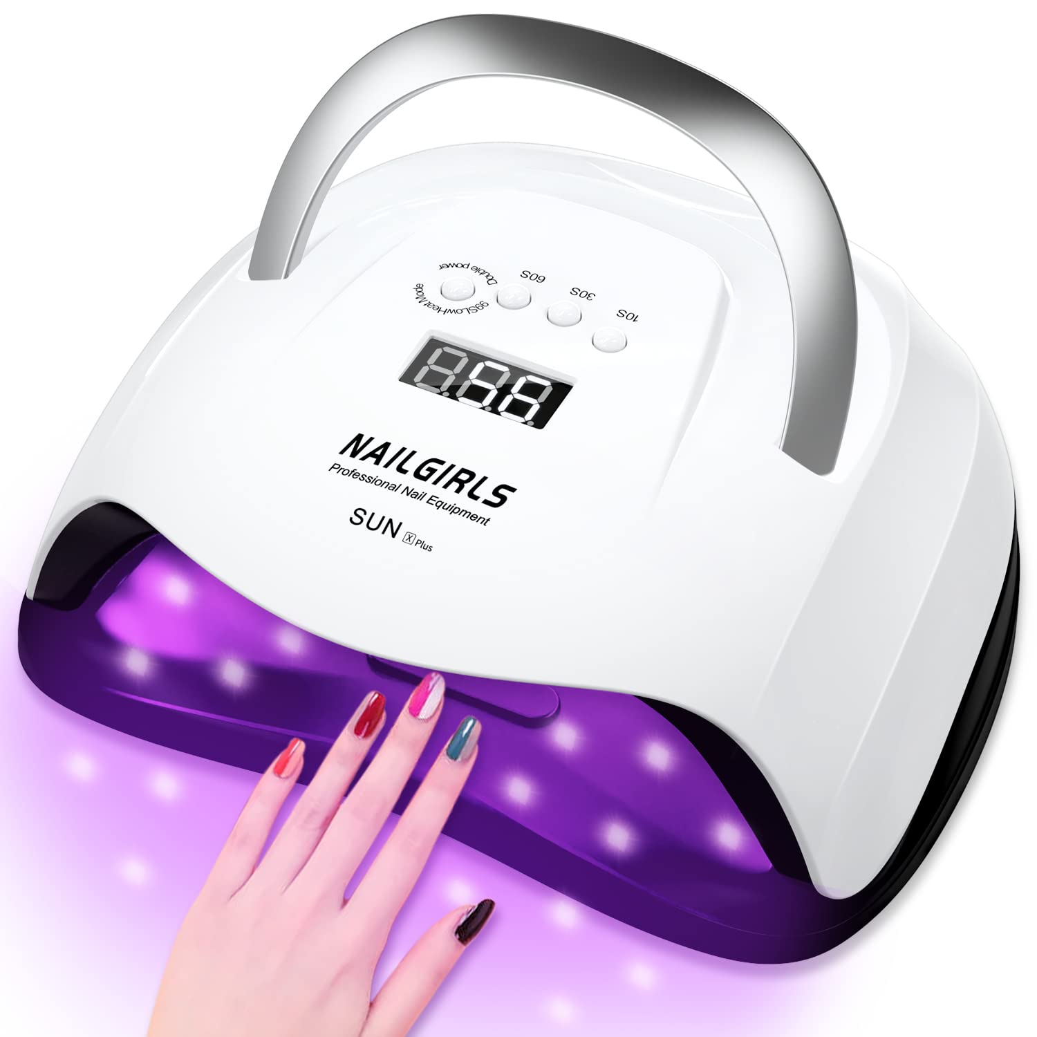 GEMAX UV LED Nail Lamp, 42W UV Light Nail Dryer for India | Ubuy