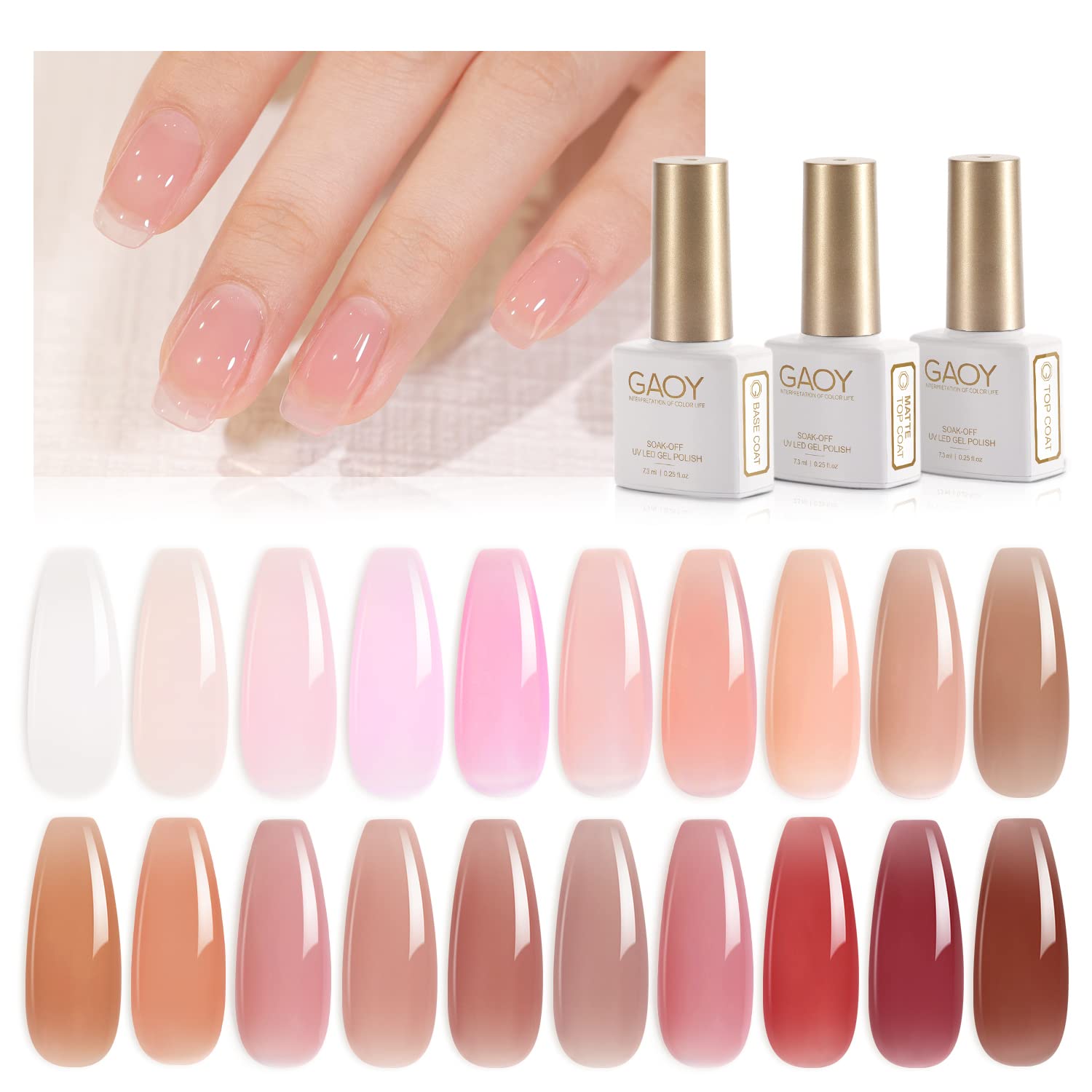 The Ultimate Guide to Achieving Clear Pink Gel Nails for a Chic and El –  RainyRoses