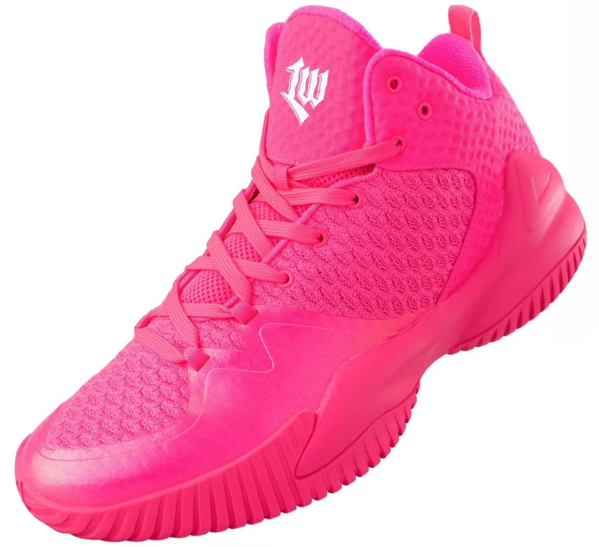 PEAK High Top Mens Basketball Shoes Lou Williams Streetball Master  Breathable Non Slip Outdoor Sneakers Cushioning Workout Shoes for Fitness  11 Pink