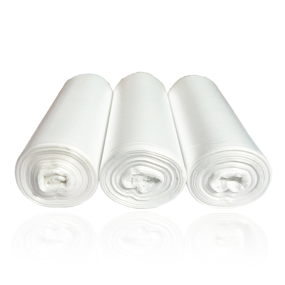 2 Gallon Small Trash Bags, Clear, 150 Counts/ 3 Rolls 50 Count (Pack of 3)
