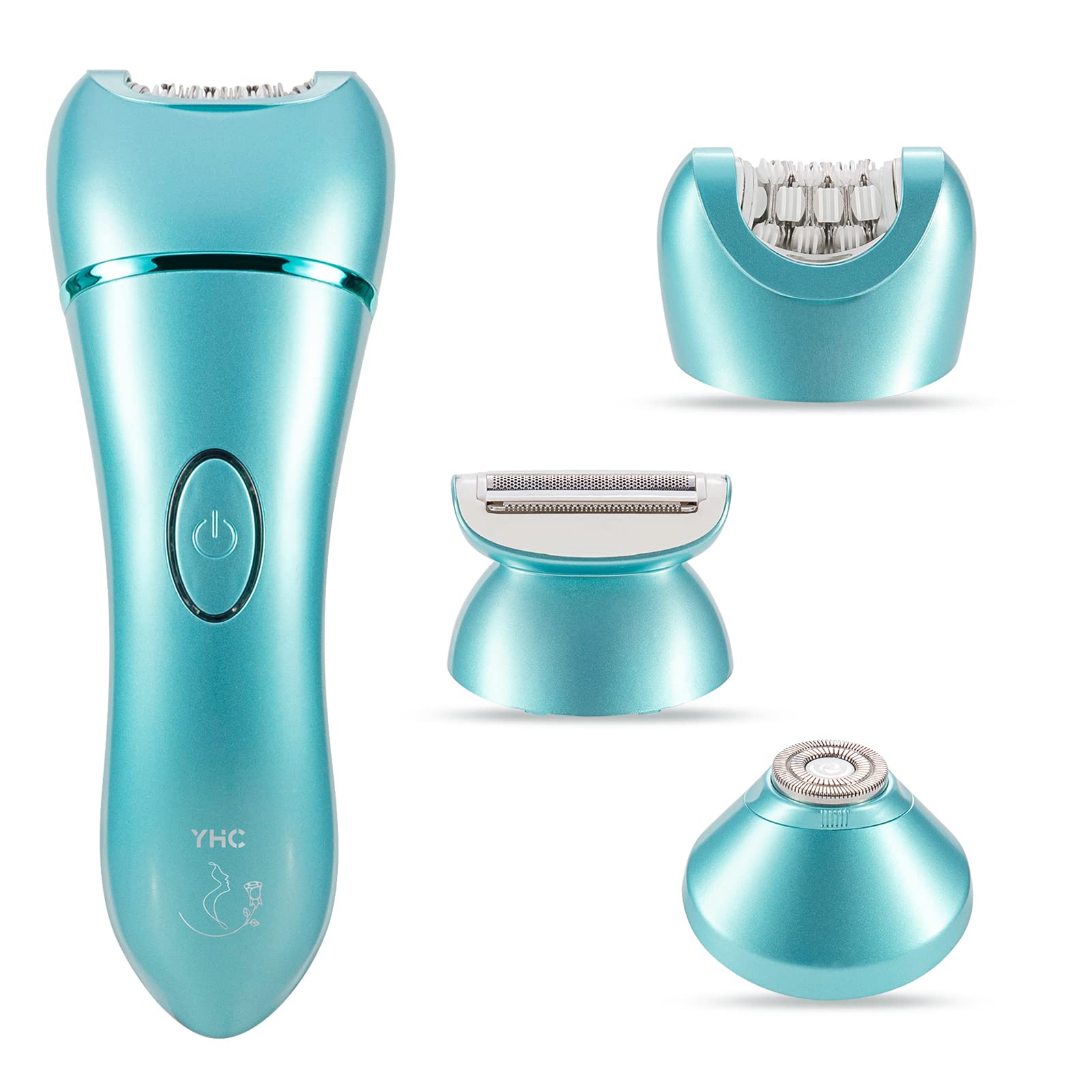 YHC Epilator for Women 3-in-1 Electric Razor with Facial Hair