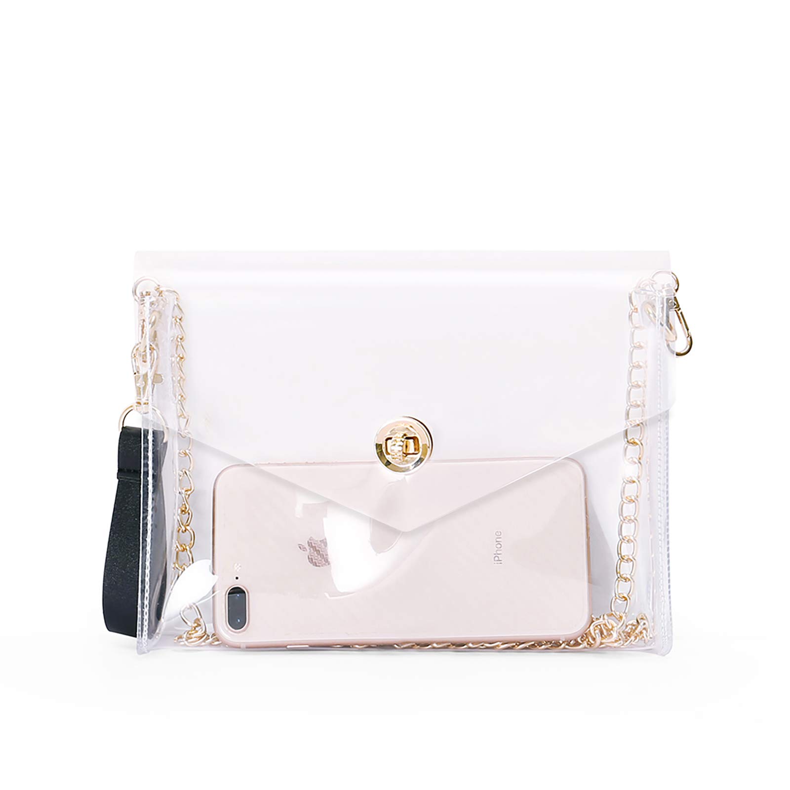  MOETYANG Clear Purse Stadium Approved for Women, Small Clear  Crossbody Bag Fashion, Cute See Through Clutch Mini Shoulder Bag : Sports &  Outdoors