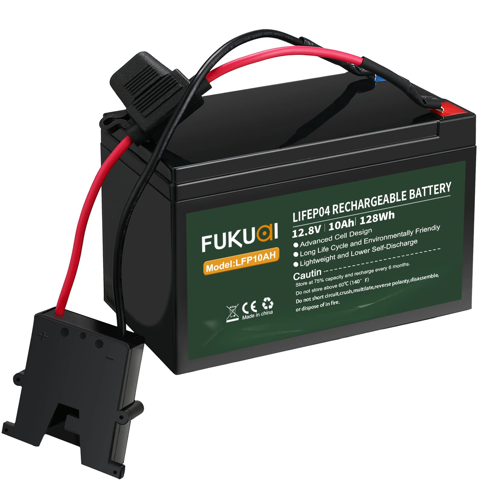 12 Volt 10 Ah Rechargeable Battery