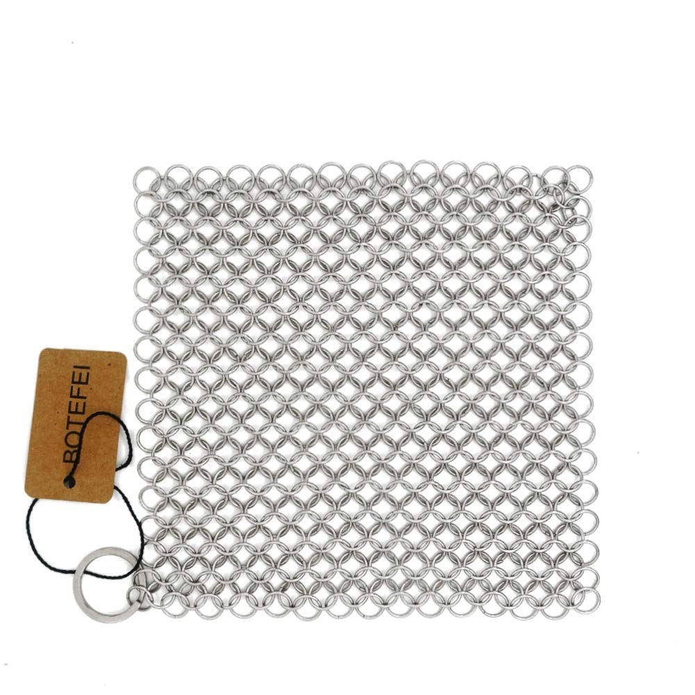 Stainless-Steel Chain Mail Scrubber